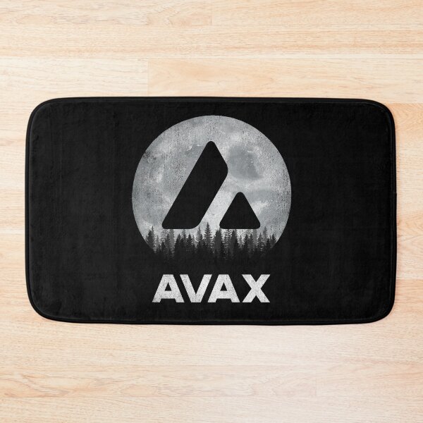 Item preview, Vintage Valentine Avalanche AVAX Coin To The Moon Crypto Token Cryptocurrency Blockchain Wallet HODL designed and sold by AdamRoberts90.