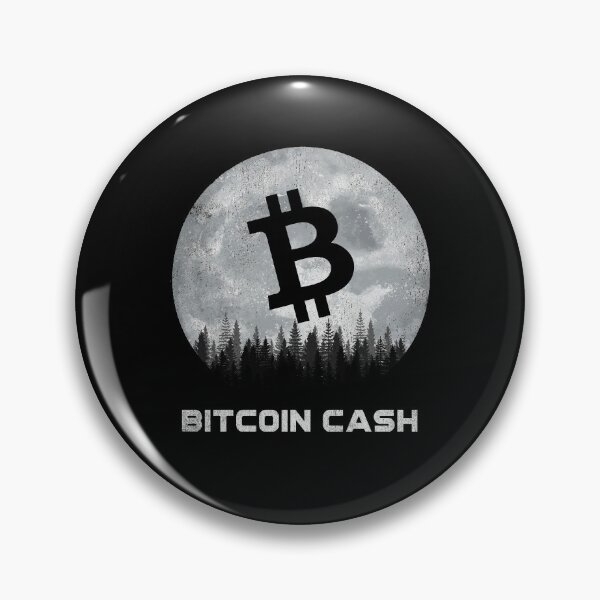 Item preview, VIntage BitCoin Cash BCH Coin To The Moon Crypto Token Cryptocurrency Blockchain Wallet HODL designed and sold by AdamRoberts90.