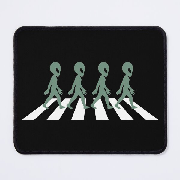 Item preview, Aliens Crossing Road I Aliens UFO Area 51 Roswell designed and sold by Amazing Designs.