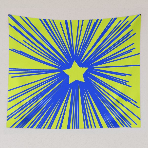 Item preview, Star pattern with yellow background designed and sold by Md Rashid  Hasan.
