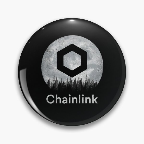 Item preview, Vintage Chainlink LINK Coin To The Moon Crypto Token Cryptocurrency Blockchain Wallet HODL designed and sold by AdamRoberts90.