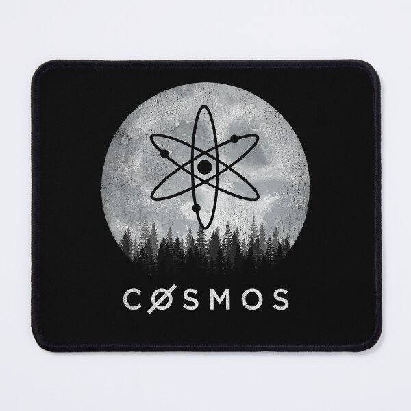 Item preview, Vintage Cosmos ATOM Coin To The Moon Crypto Token Cryptocurrency Blockchain Wallet HODL designed and sold by AdamRoberts90.