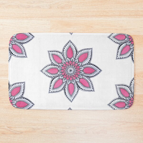 Item preview, Pink Floral Mandala designed and sold by artesiaKT.