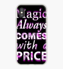 Once Upon A Time: Magic Always Comes With A Price - White iPhone Case