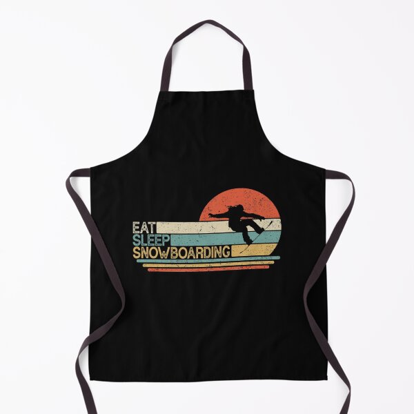 Item preview, Retro vintage Eat sleep Snowboarding designed and sold by SweetPea49.