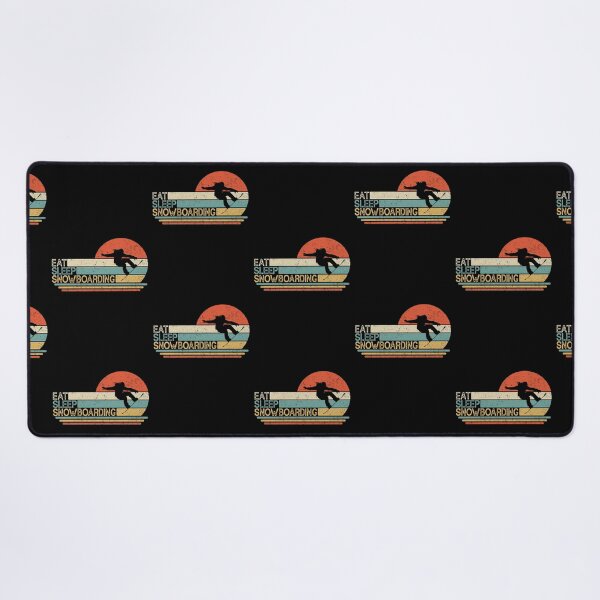 Item preview, Retro vintage Eat sleep Snowboarding designed and sold by SweetPea49.
