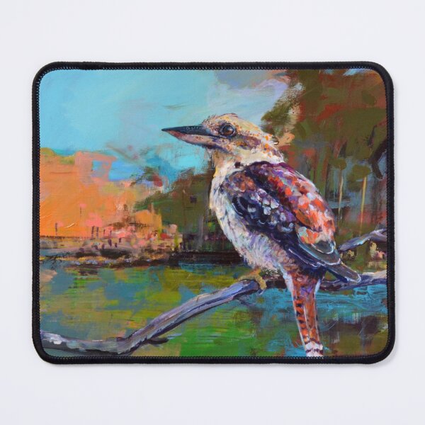 Item preview, Supposing the next big laugh. Kookaburra painting designed and sold by Cat Leonard.