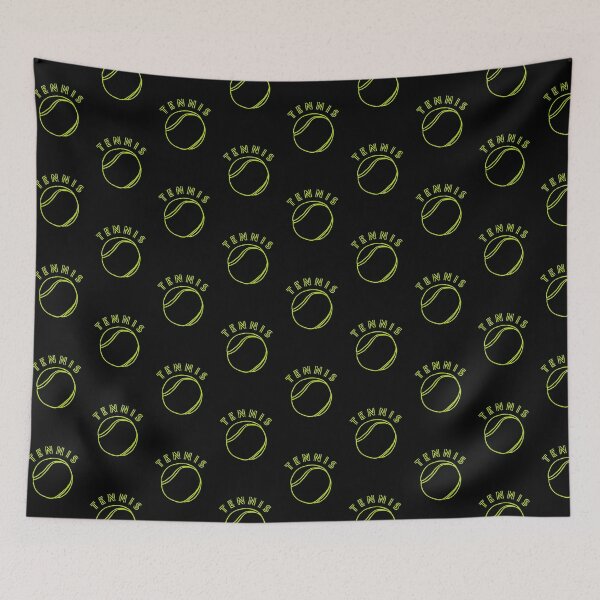 Item preview, Grand Slam Tennis Ball Green Outline designed and sold by OutofFocusShop.