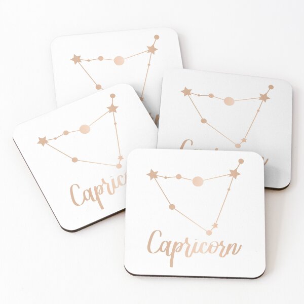 Item preview, Capricorn Zodiac Constellation in Rose Gold designed and sold by Kelly Leung.