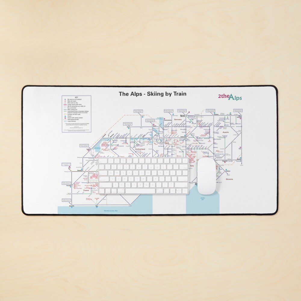 Item preview, Desk Mat designed and sold by 2theAlps.
