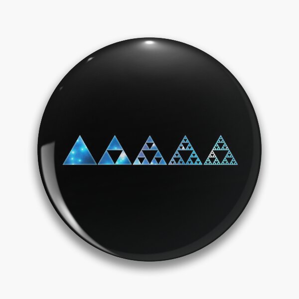 Item preview, Sierpinski, Triangle, Mathematics, Fractal, Math, Geometry designed and sold by nitty-gritty.