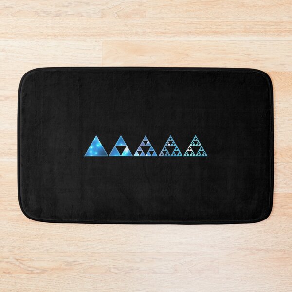 Item preview, Sierpinski, Triangle, Mathematics, Fractal, Math, Geometry designed and sold by nitty-gritty.