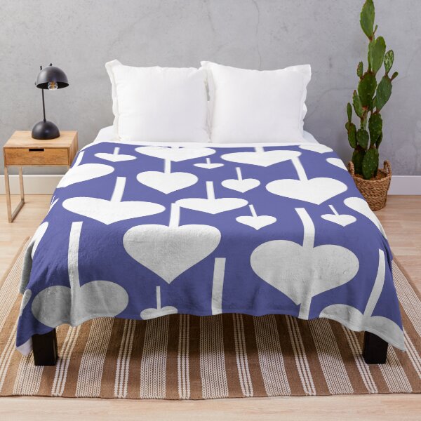 Item preview, Hanging Hearts Pattern 01 Throw Pillow designed and sold by blueocan.