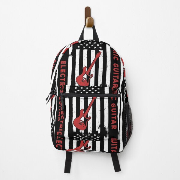 Item preview, Electric Guitar American Flag Retro designed and sold by SweetTea4U.