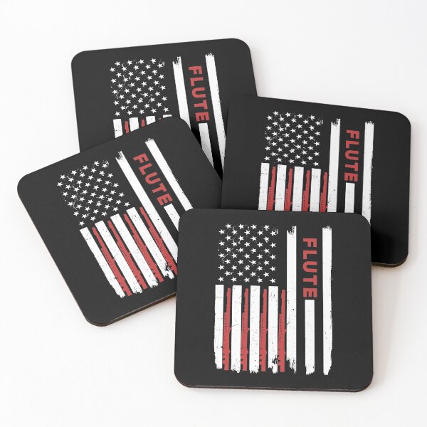 Item preview, Flute American Flag Retro designed and sold by SweetTea4U.