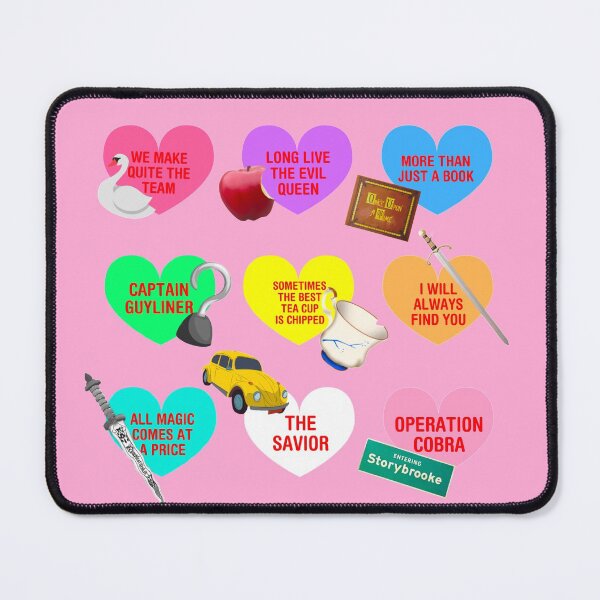 Item preview, OUAT Valentine's Day theme designed and sold by TheNoveltyVault.