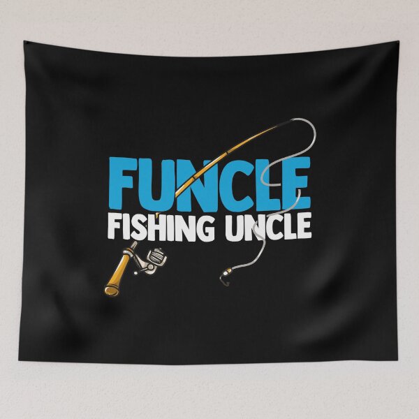 Item preview, Funcle Fishing Uncle Reel Cool Uncle Fisherman Fishing designed and sold by 2blackcherries.