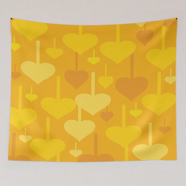 Item preview, Hanging Hearts  Pattern 03 Throw Pillow designed and sold by blueocan.