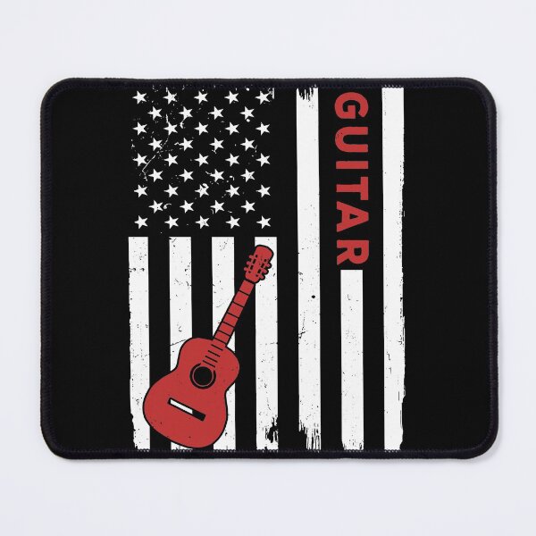 Item preview, Guitar American Flag Retro designed and sold by SweetTea4U.