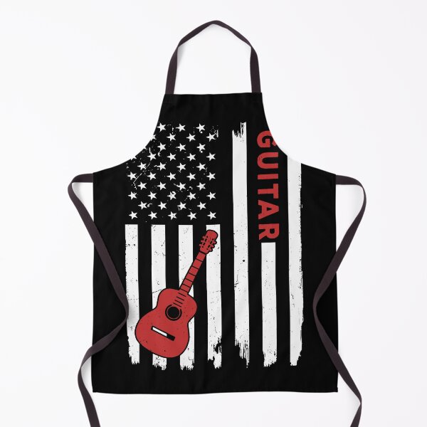 Item preview, Guitar American Flag Retro designed and sold by SweetTea4U.