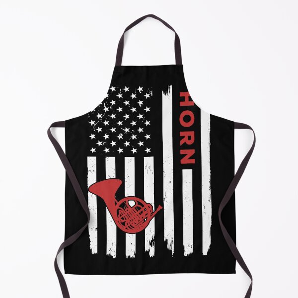 Item preview, Horn American Flag Retro designed and sold by SweetTea4U.