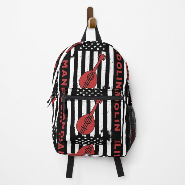 Item preview, Mandolin American Flag Retro designed and sold by SweetTea4U.