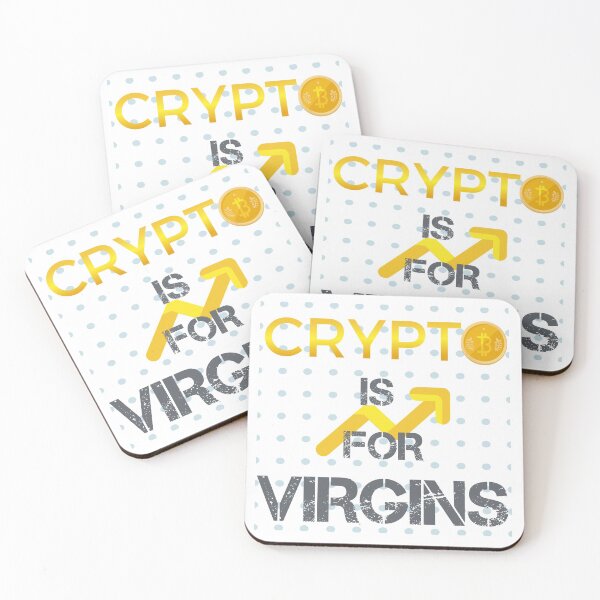 Item preview, Crypto is for virgin designed and sold by Designeking.