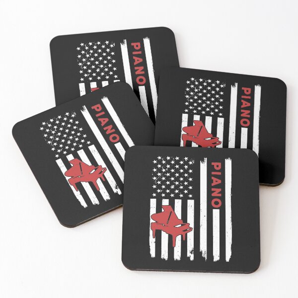 Item preview, Piano  American Flag Retro designed and sold by SweetTea4U.