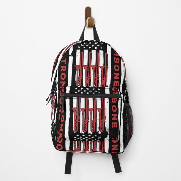 Item preview, Trombone  American Flag Retro designed and sold by SweetTea4U.