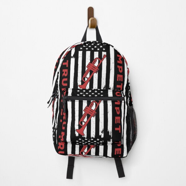 Item preview, Trumpet American Flag Retro designed and sold by SweetTea4U.