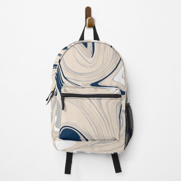 Item preview, Sand White Navy Abstract designed and sold by slimbirdy.