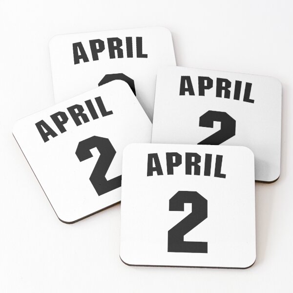 Item preview, Date of birth  2 April  birthday gift sport design designed and sold by Panya-Design.