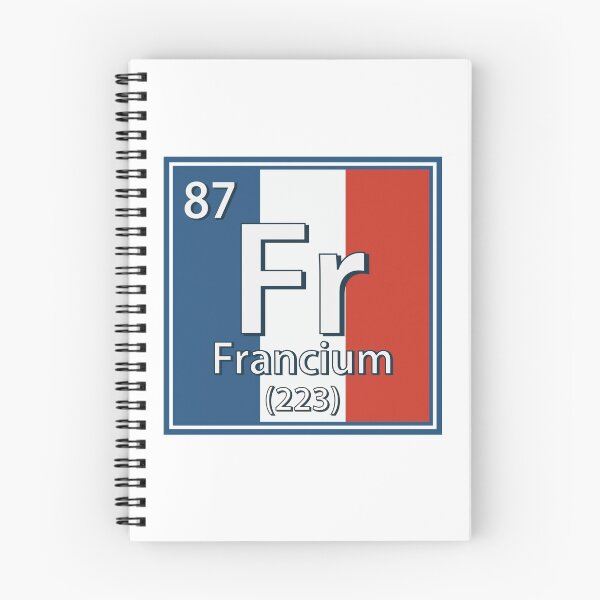 Item preview, Francium - France Flag French Science designed and sold by TravelScientist.