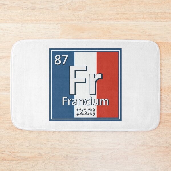 Item preview, Francium - France Flag French Science designed and sold by TravelScientist.