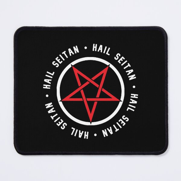 Item preview, Hail Seitan Inverted Pentagram designed and sold by hereticbassist.