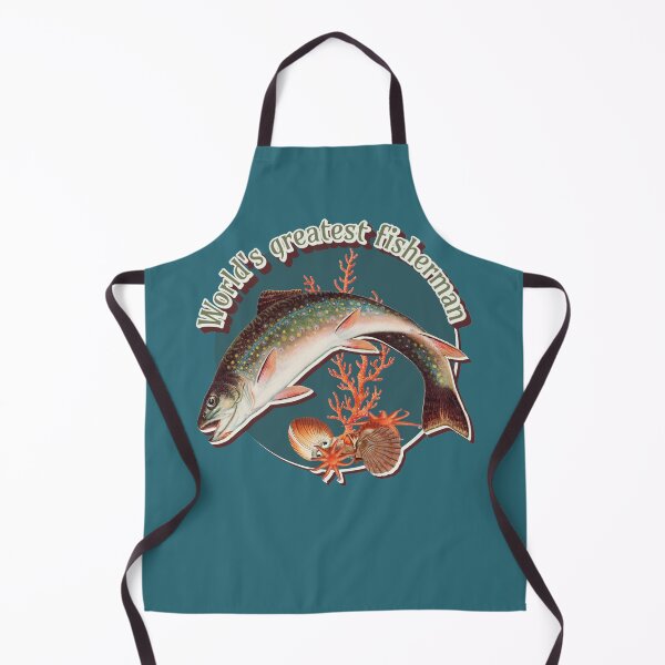 Item preview, World's Greatest Fisherman, Cool Salmon Trout Fish Design For Keen Anglers designed and sold by TrulyEpoque.