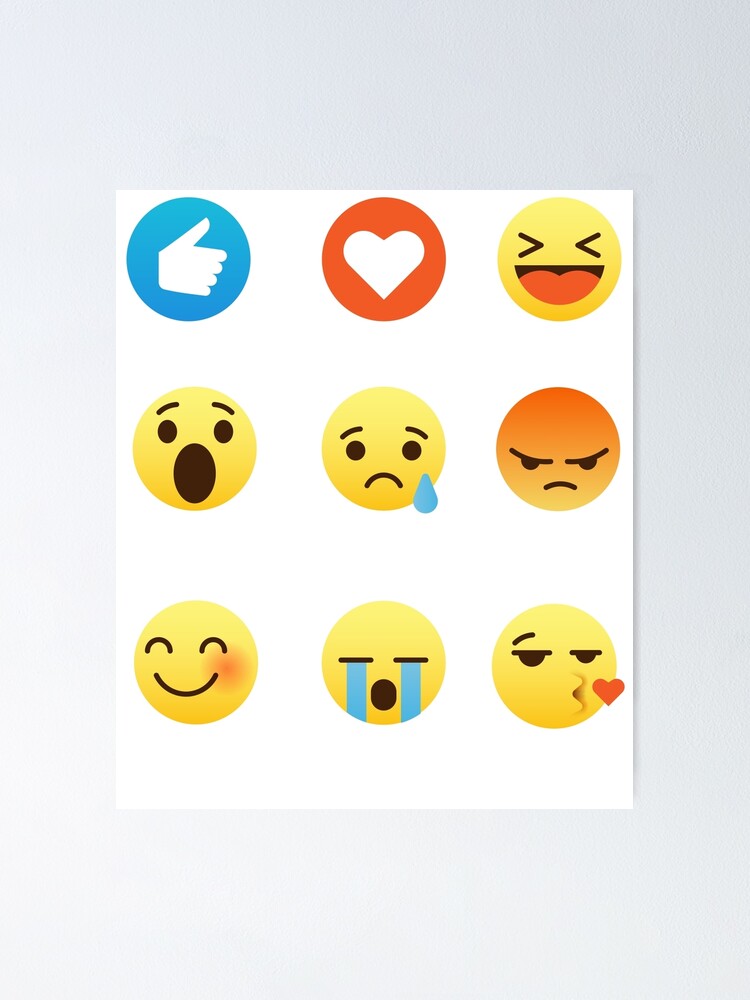 "I Love Meat Emoji Emoticon Graphic Tee Shirt Funny antivegan" Poster