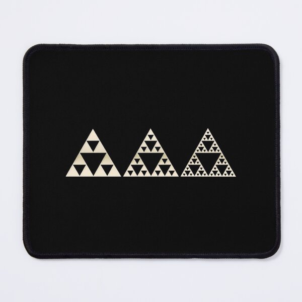 Item preview, Sierpinski, Triangle, Mathematics, Fractal, Math, Geometry designed and sold by nitty-gritty.