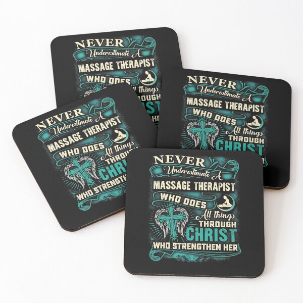 Item preview, Powerful Massage Therapist Through Christ designed and sold by triclownmerch.