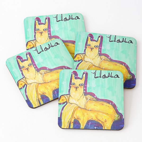 Item preview, banana llama designed and sold by YaebaArts.