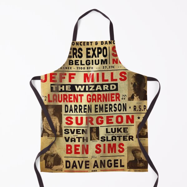 Item preview, I Love Techno Belgium Festival 1999 Jeff Mills Laurent Garnier Surgeon designed and sold by Lick-Design.