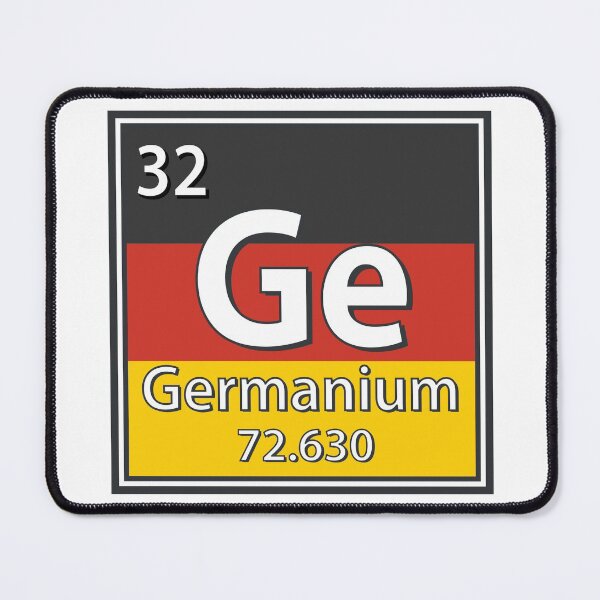Item preview, Germanium - Germany Flag German Science designed and sold by TravelScientist.