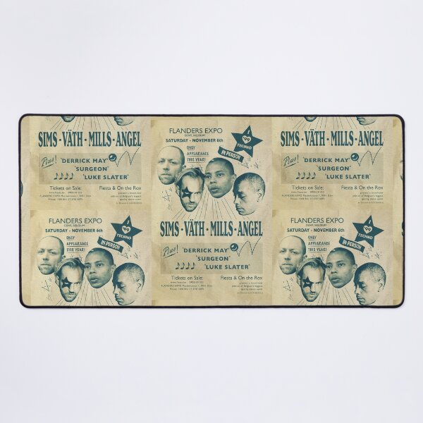 Item preview, I Love Techno Belgium Festival 1999 Jeff Mills Sven Vath Surgeon Ben Sims designed and sold by Lick-Design.
