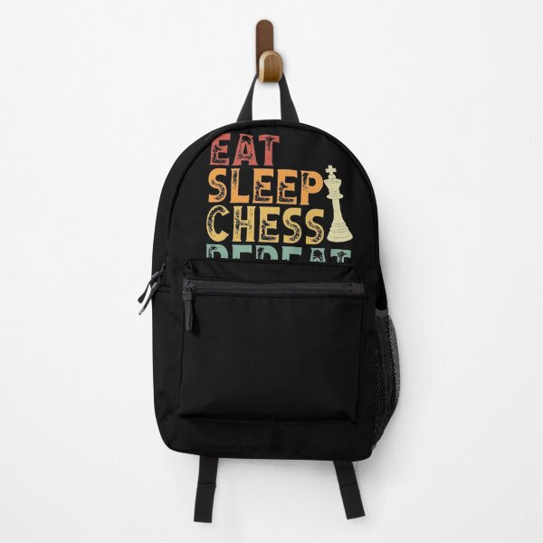 Item preview, Eat sleep chess repeat retro designed and sold by MB9043.