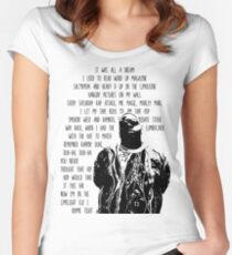 Camiseta entallada de cuello redondo Biggie Smalls