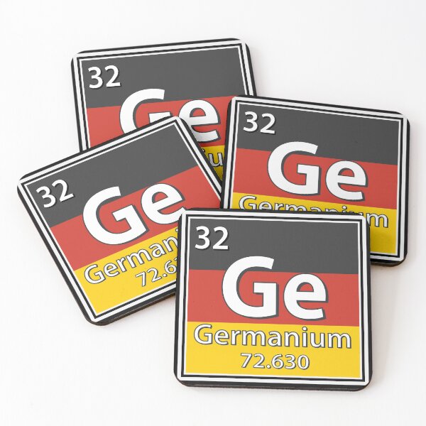 Item preview, Germanium - Germany Flag German Science designed and sold by TravelScientist.