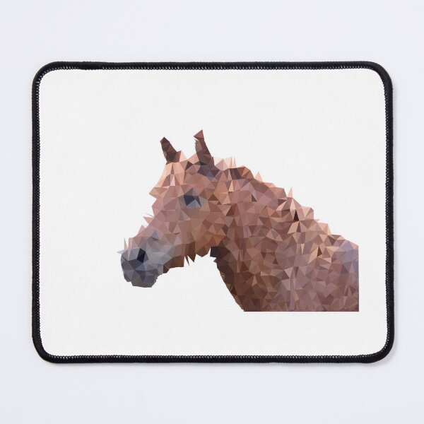 Item preview, Low poly horse head design designed and sold by philbraxton.