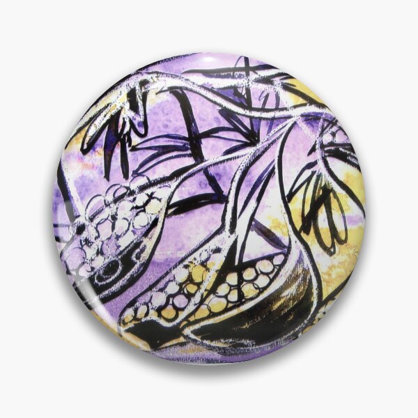Item preview, Seed Pods Mixed Media Painting  designed and sold by Heatherian.