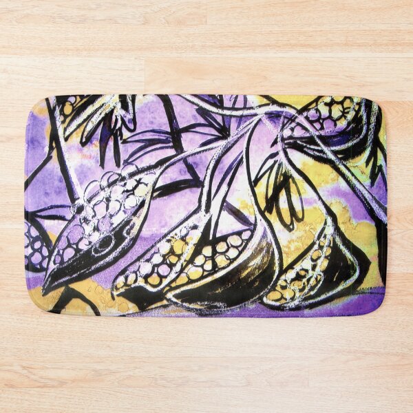 Item preview, Seed Pods Mixed Media Painting  designed and sold by Heatherian.