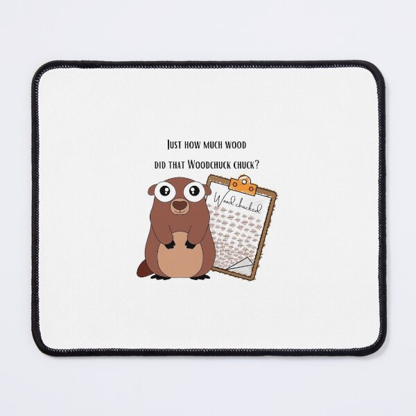 Item preview, How much wood - Innocent Eyed WoodChuck designed and sold by Joesvibes.